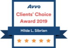 Avvo - Clients Choice Award 2019